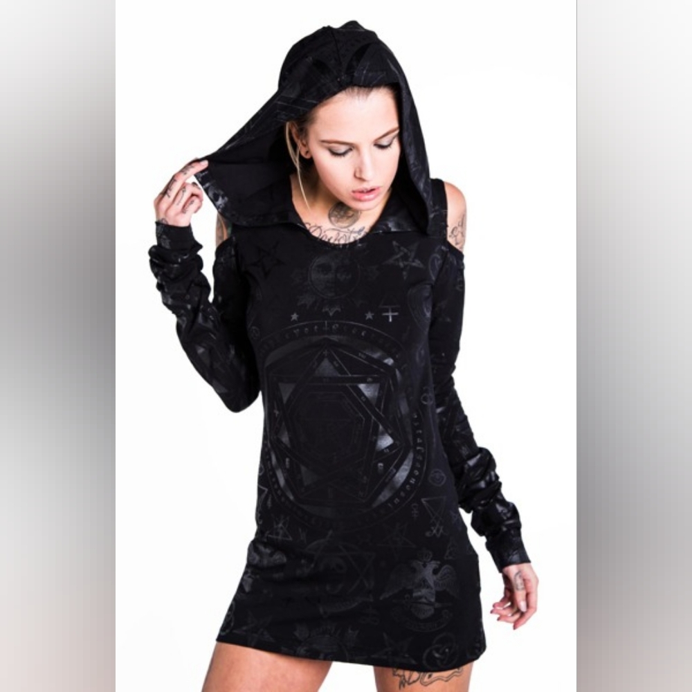 Occult Hood dress by Killstar